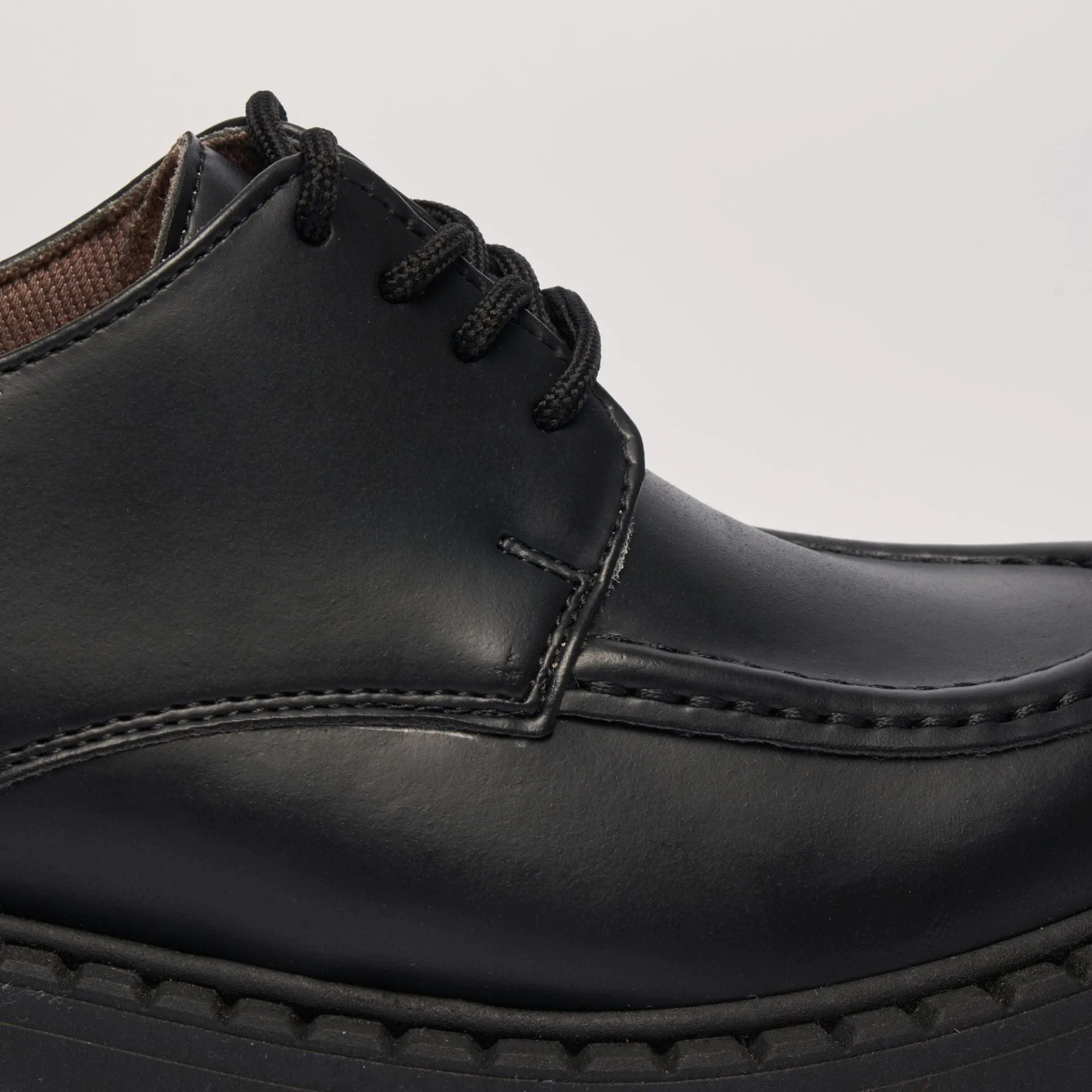 Helen Women's Apple Leather Vegan Loafers | Black Moccasin Loafers