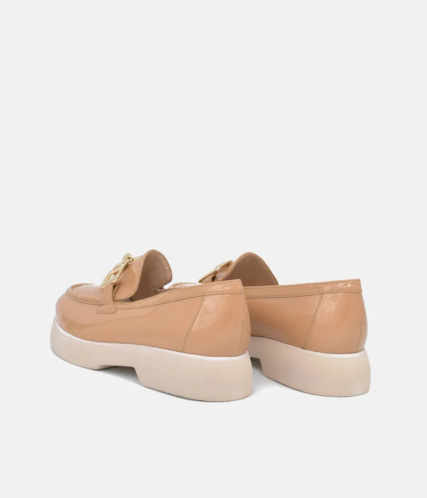 Best Quality Loafers Hogl Premium Patent Leather Coffee Loafers