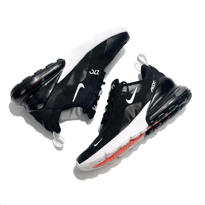 Nike Air Max 270 React Black White Sneaker Shoes Sale Men Women Size 5.5 - 11 Asics Shoe With Most Cushioning