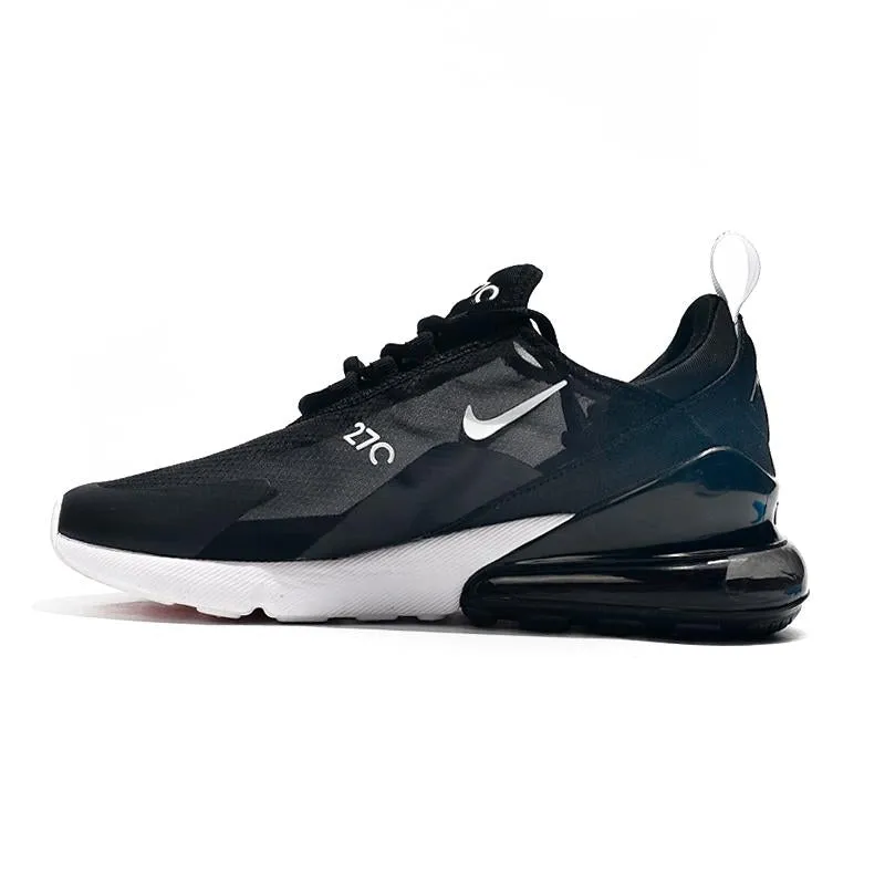 Nike Air Max 270 React Black White Sneaker Shoes Sale Men Women Size 5.5 - 11 Discontinued Asics Running Shoes