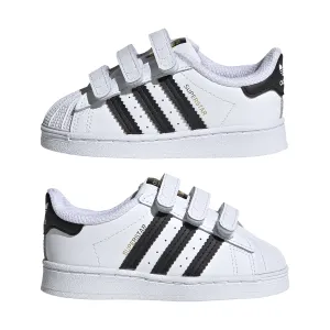 Baby/Toddler Adidas Superstar CF I "Cloud White Core Black " Adidas Running Shoes Minimalist
