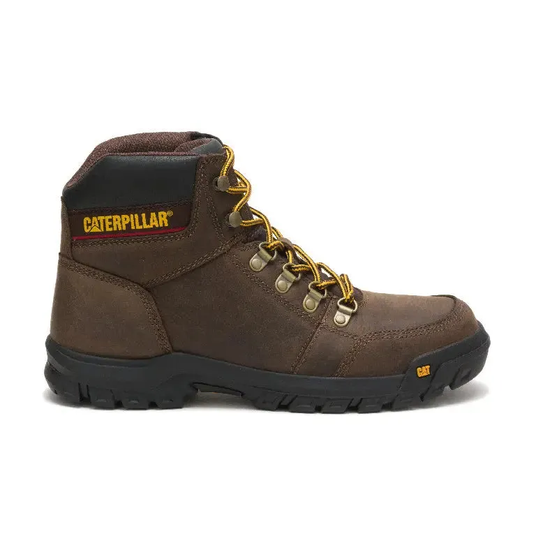 Mens Caterpillar Outline (Soft Toe) Boot  Reliable Workwear for All-Day Comfort Muck Chore Chelsea Work Boots