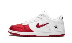 NIKE SB DUNK LOW SUPREME JEWEL SWOOSH RED Best Selling Asics Shoes