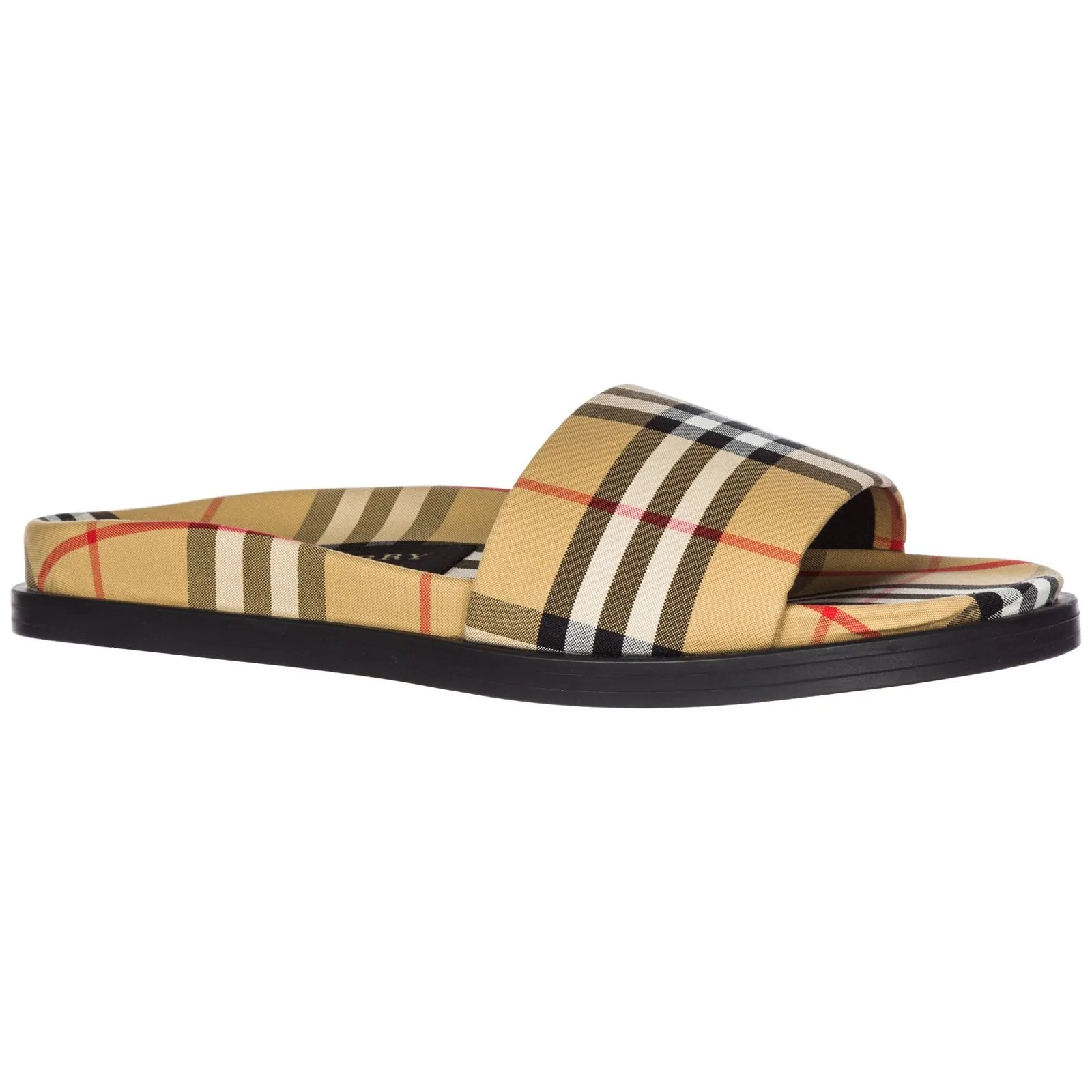 Beek Sandals Burberry Classic Checked Slides