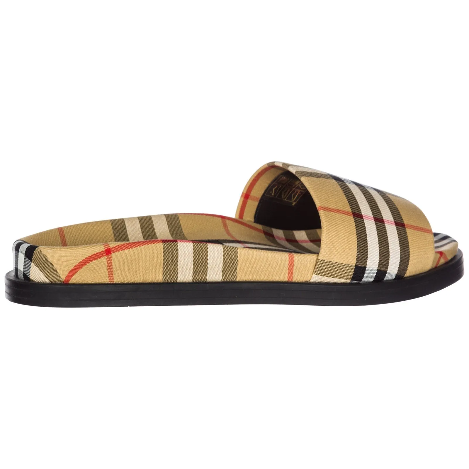 Burberry Classic Checked Slides Halcyon Sandals St Lucia Hotel