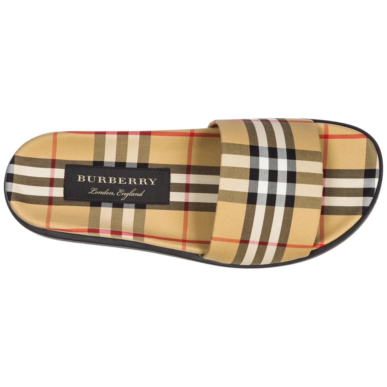 Burberry Classic Checked Slides Water Sandals For Hiking