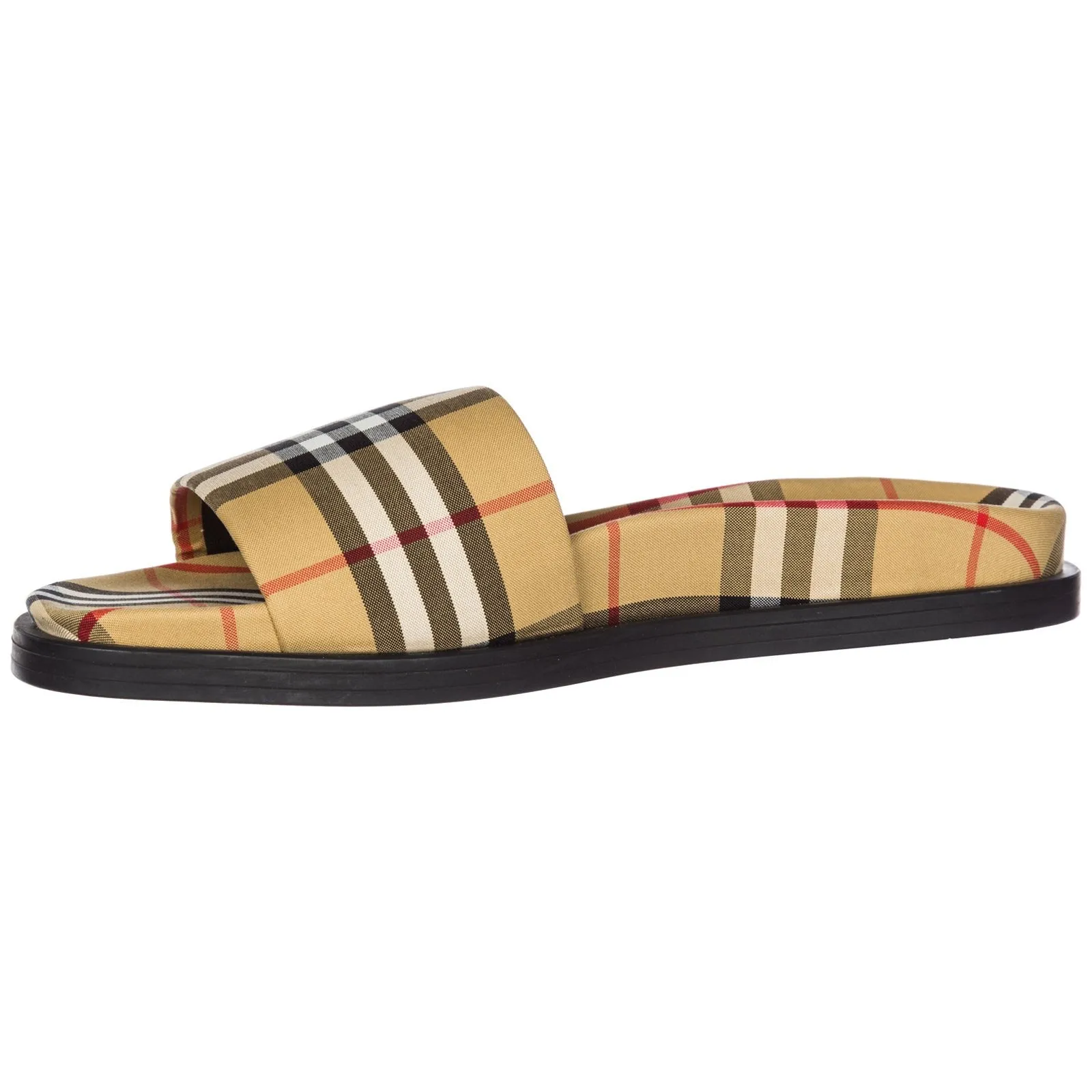 Munro Sandals Burberry Classic Checked Slides