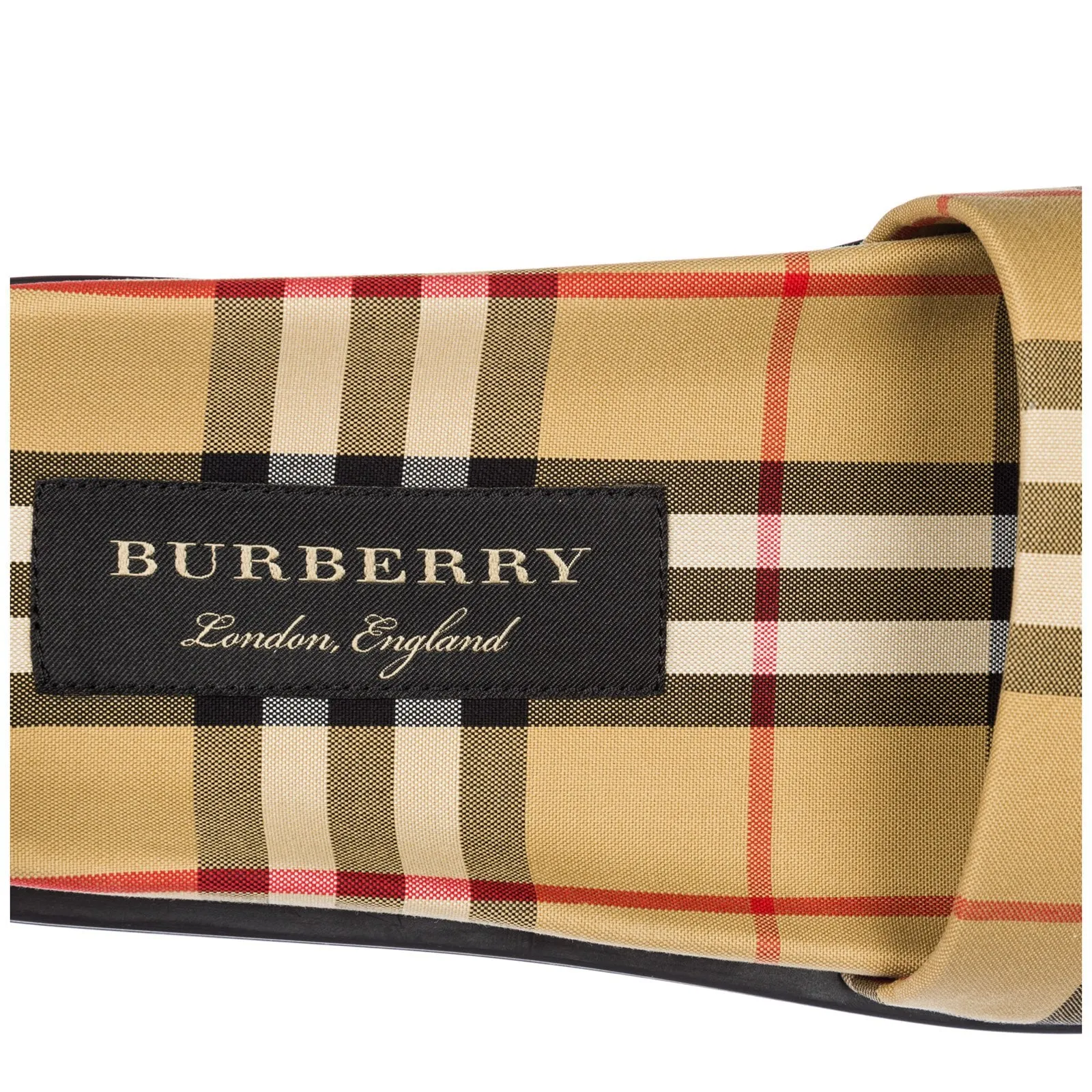 Sandals Hotels Burberry Classic Checked Slides