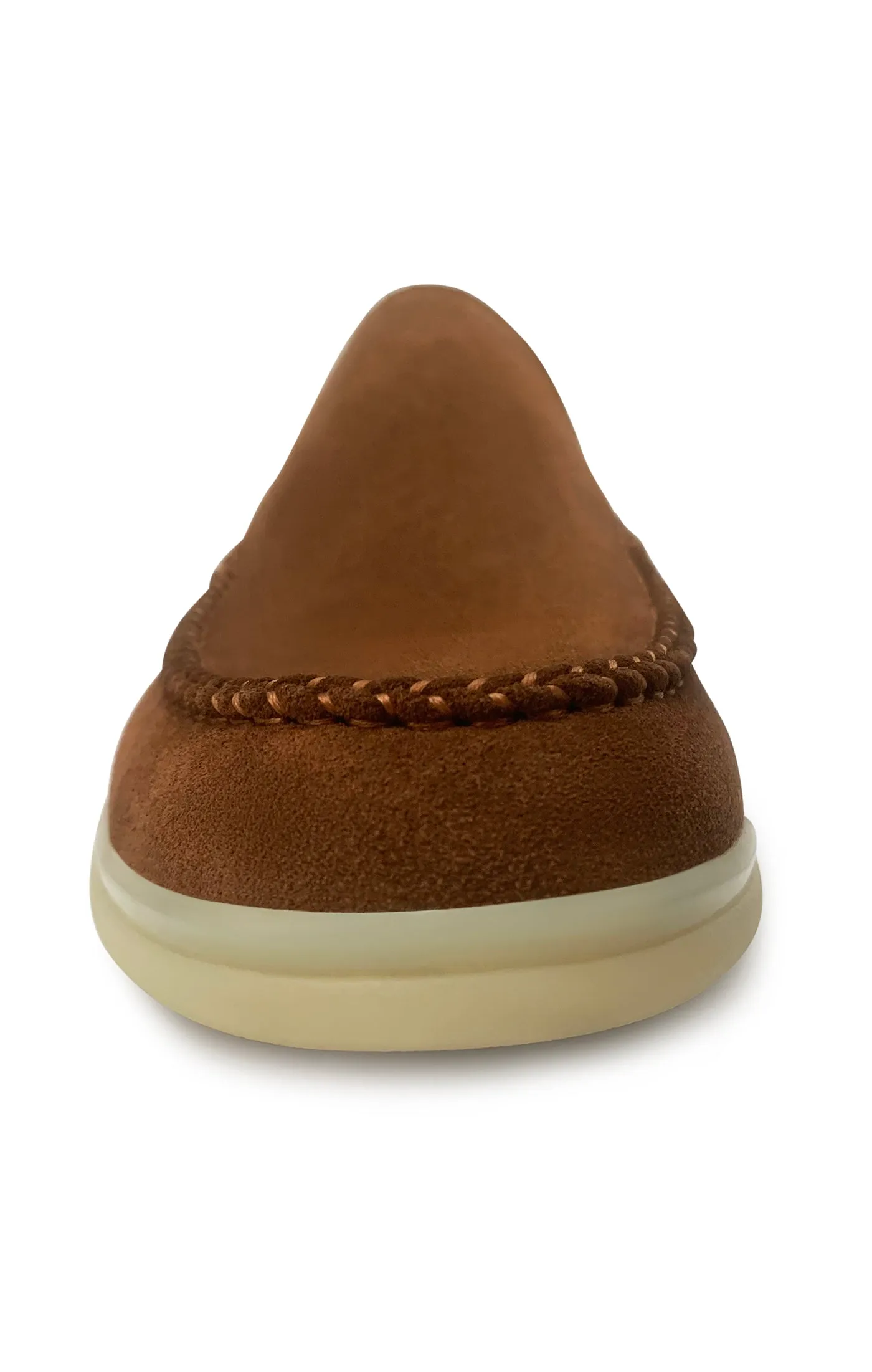 Dream Walker Men's Hybrid Loafer Brown Calf Suede Penny Loafers Definition