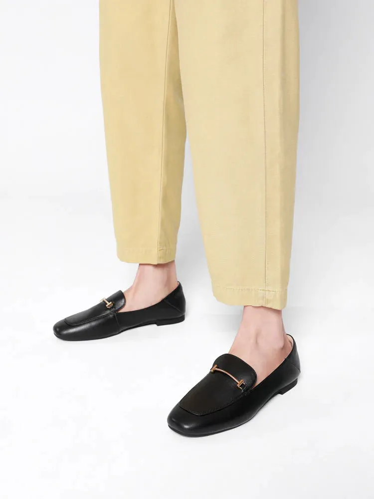Loafers And Tights Jaya Minimalist Horsebit Loafers