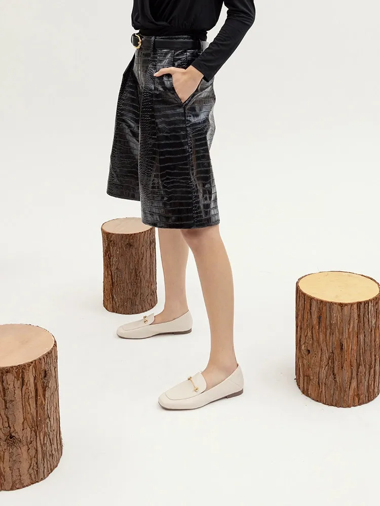 Loafers With Gold Jaya Minimalist Horsebit Loafers