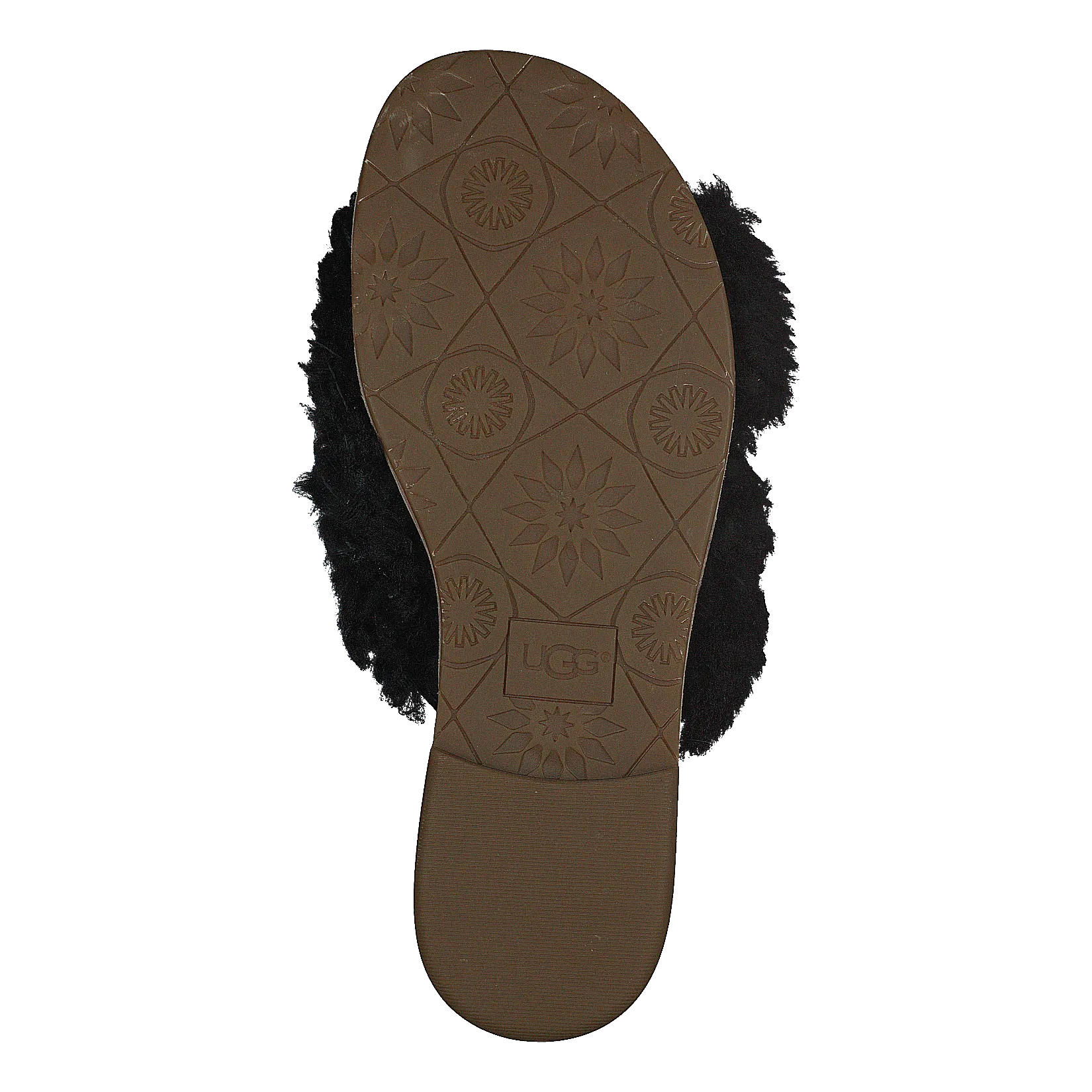 Joni Black Coach Platform Flip Flops