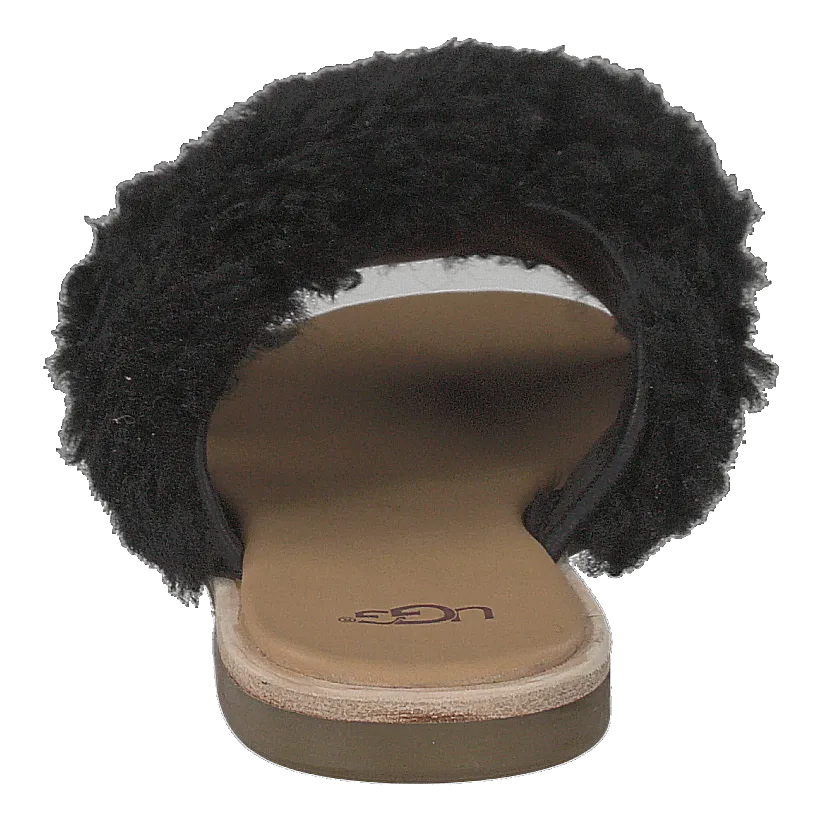 Joni Black Notre Dame Flip Flops