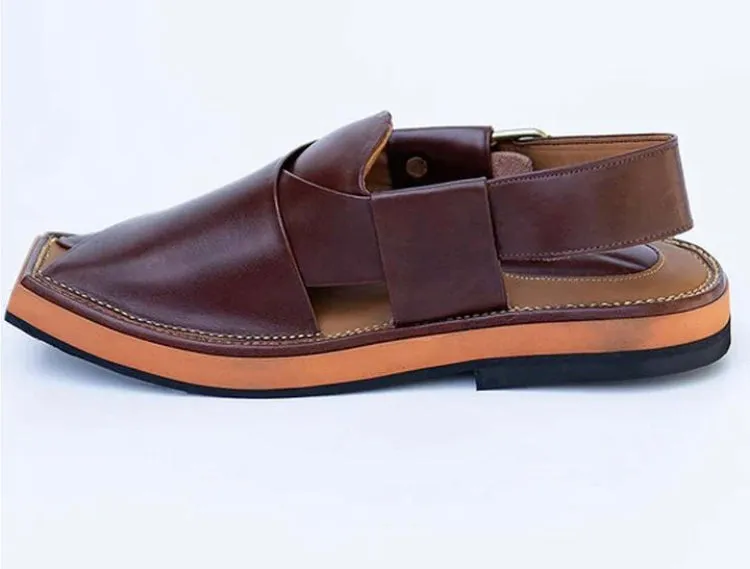 KHAAIS KAPTAN - Burgundy Family Dollar Slippers