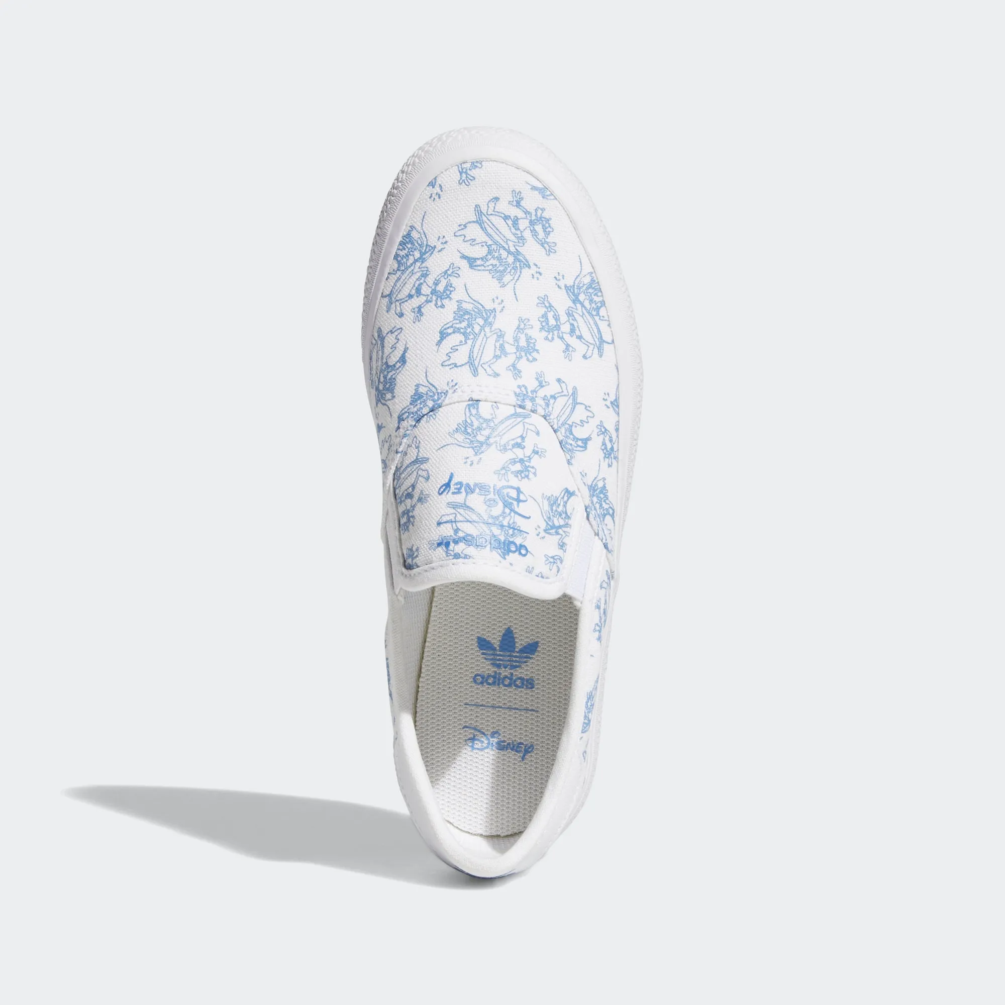 Kids' adidas Originals 3MC Slip-On x Disney Sports Goofy Shoes White Adidas Summerflex Shoes