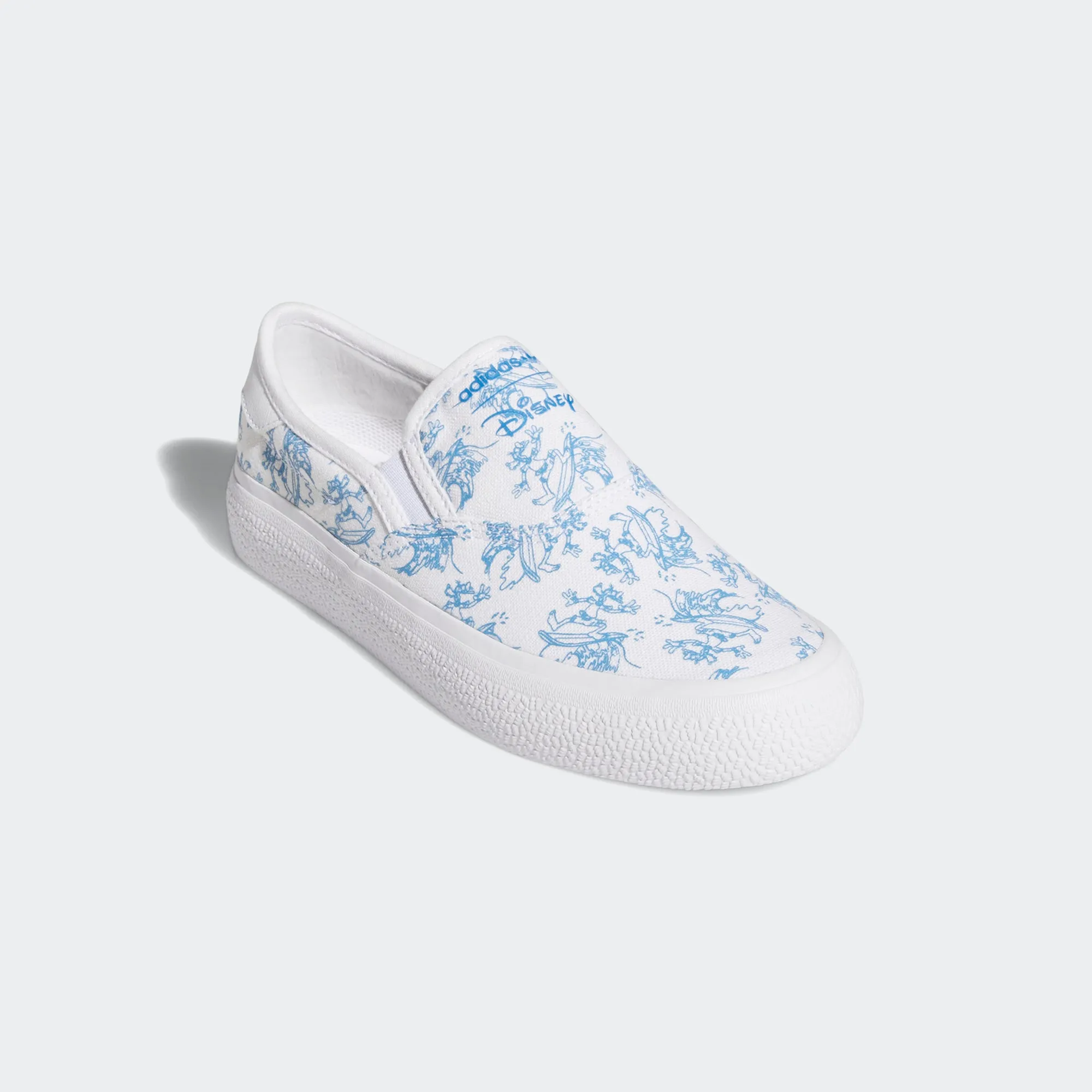 Most Comfortable Shoes Adidas Kids' adidas Originals 3MC Slip-On x Disney Sports Goofy Shoes White