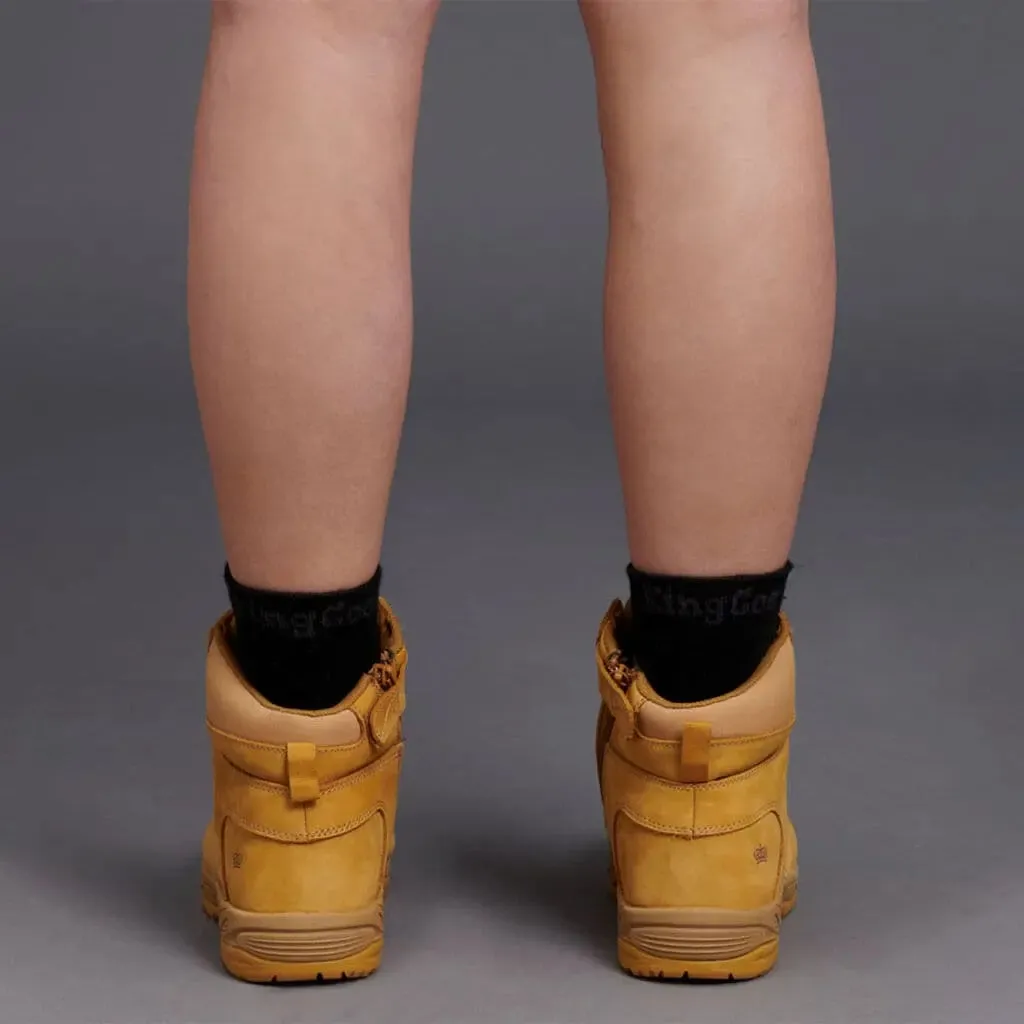 KingGee Women's Tradie Zip Boot K27380 Cooling Work Boots