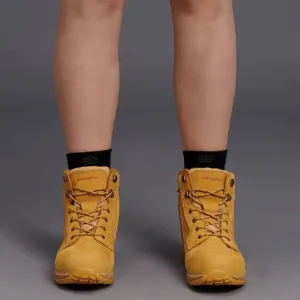 KingGee Women's Tradie Zip Boot K27380 Leather Chelsea Work Boots