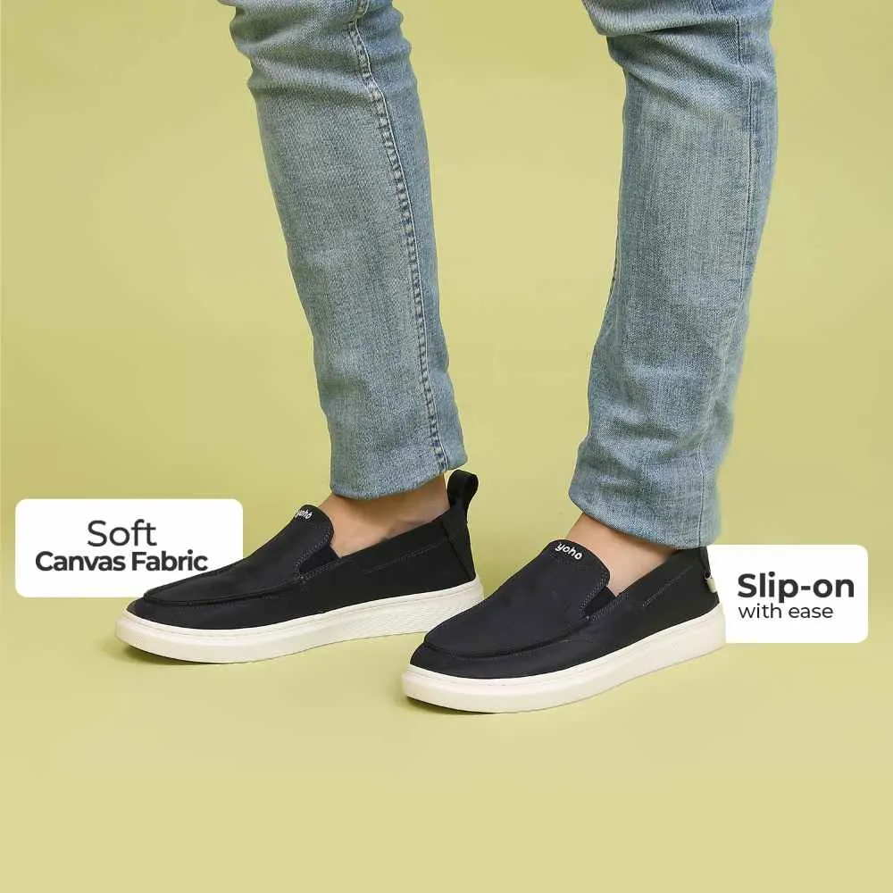 Kite Men's Slip-ons Steel Toe Shoes Slip On