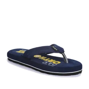 A-HA Casual Blue Flip-Flops For Men ORTHO-1 By Liberty Bluey And Bingo Slippers