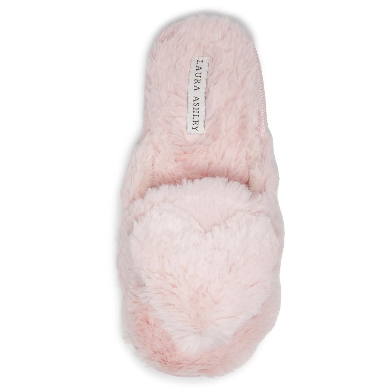 Bunny Slippers Cartoon Laura Ashley Women's Slippers, Plush Faux Fur Memory Foam Scuff Slide Slippers, Heart Slip On Slippers for Women - Ladies Indoor House/Bedroom Shoes