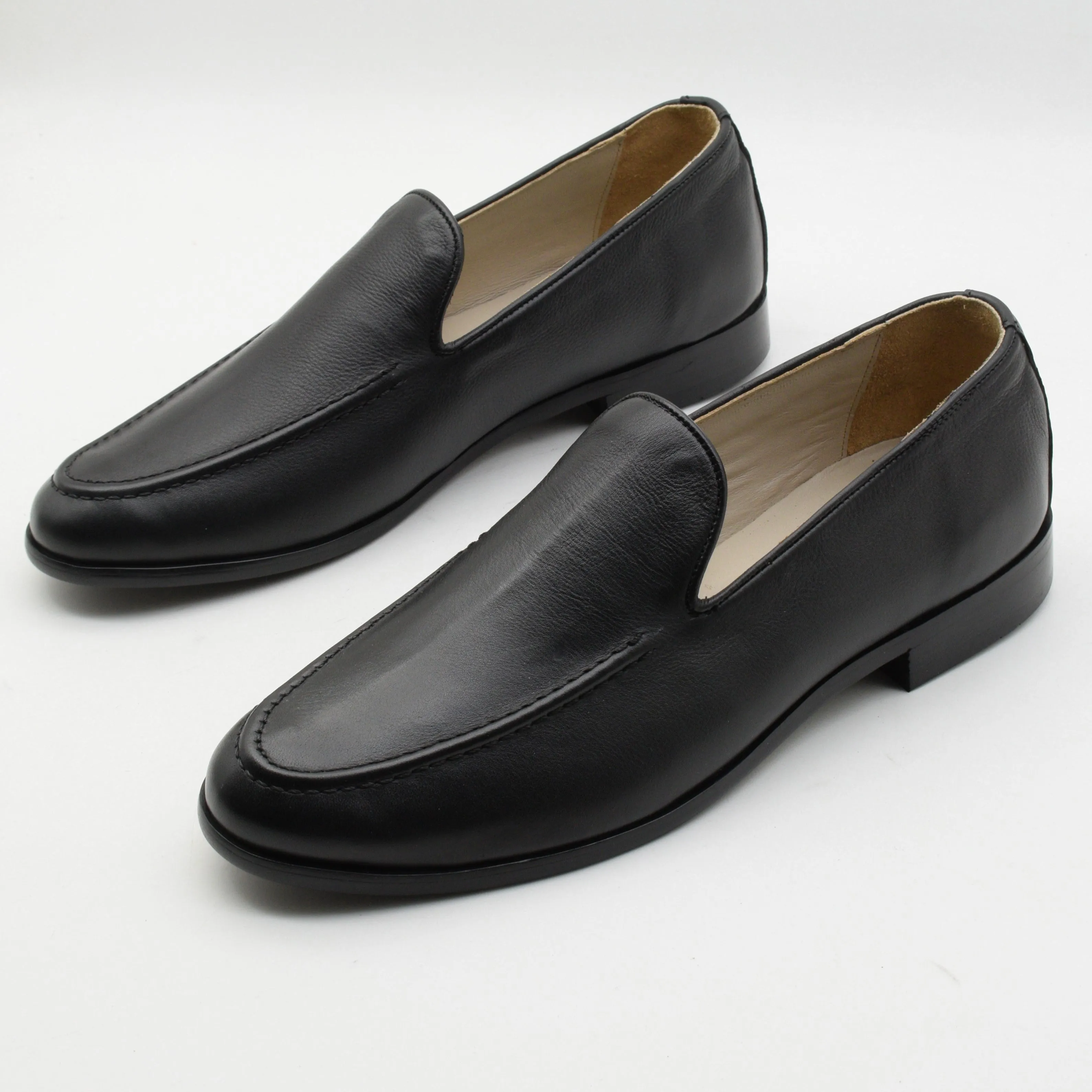 Penny Loafers Suede LEATHER PLAIN  LOAFERS