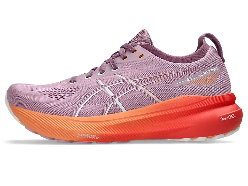 Asics Gel Pulse 10 Running Shoes Asics Women's GEL-KAYANO 31 Running Shoes in Light Ube/White