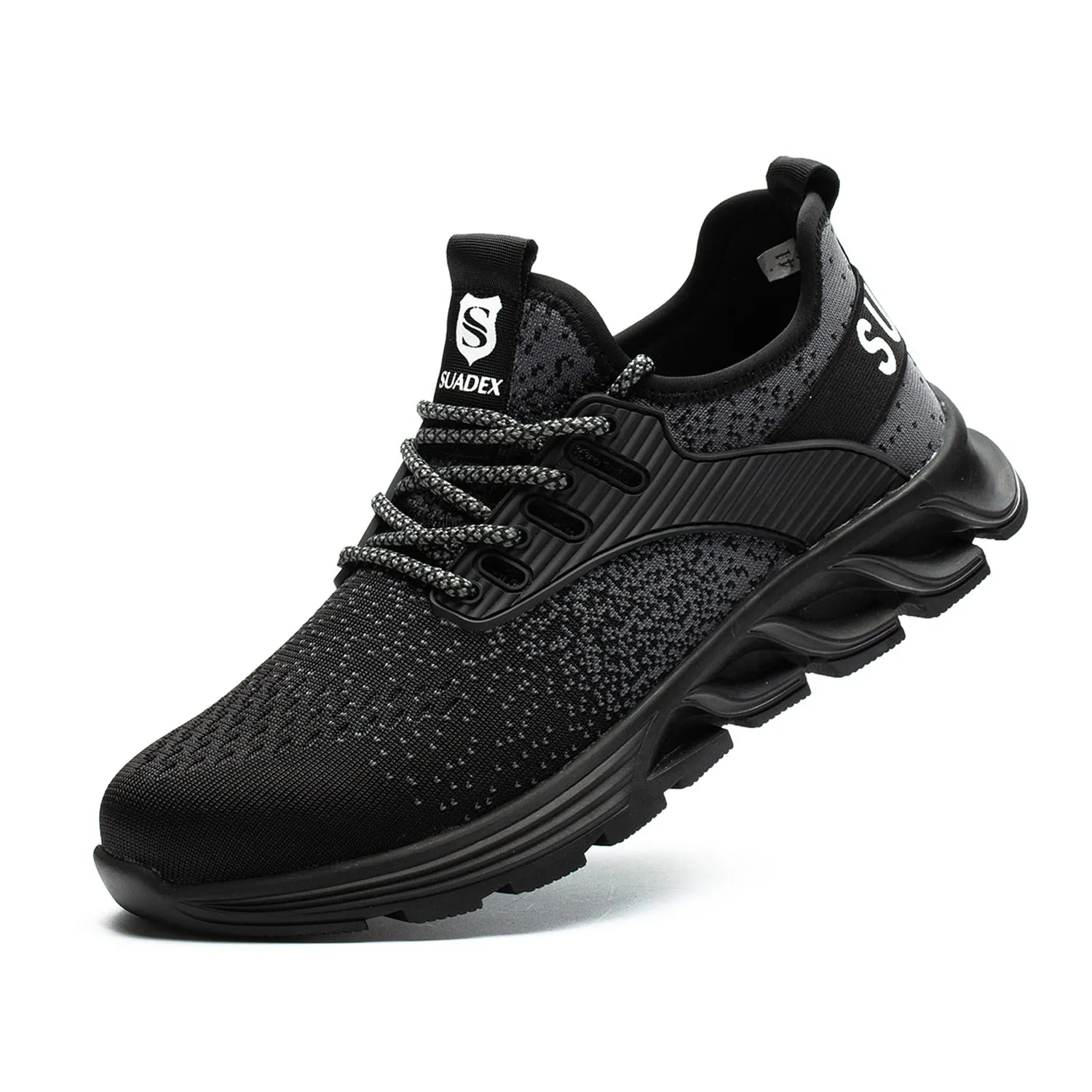 Highest Quality Work Boots Lightweight Breathable Mens Steel Toe Safety Shoes