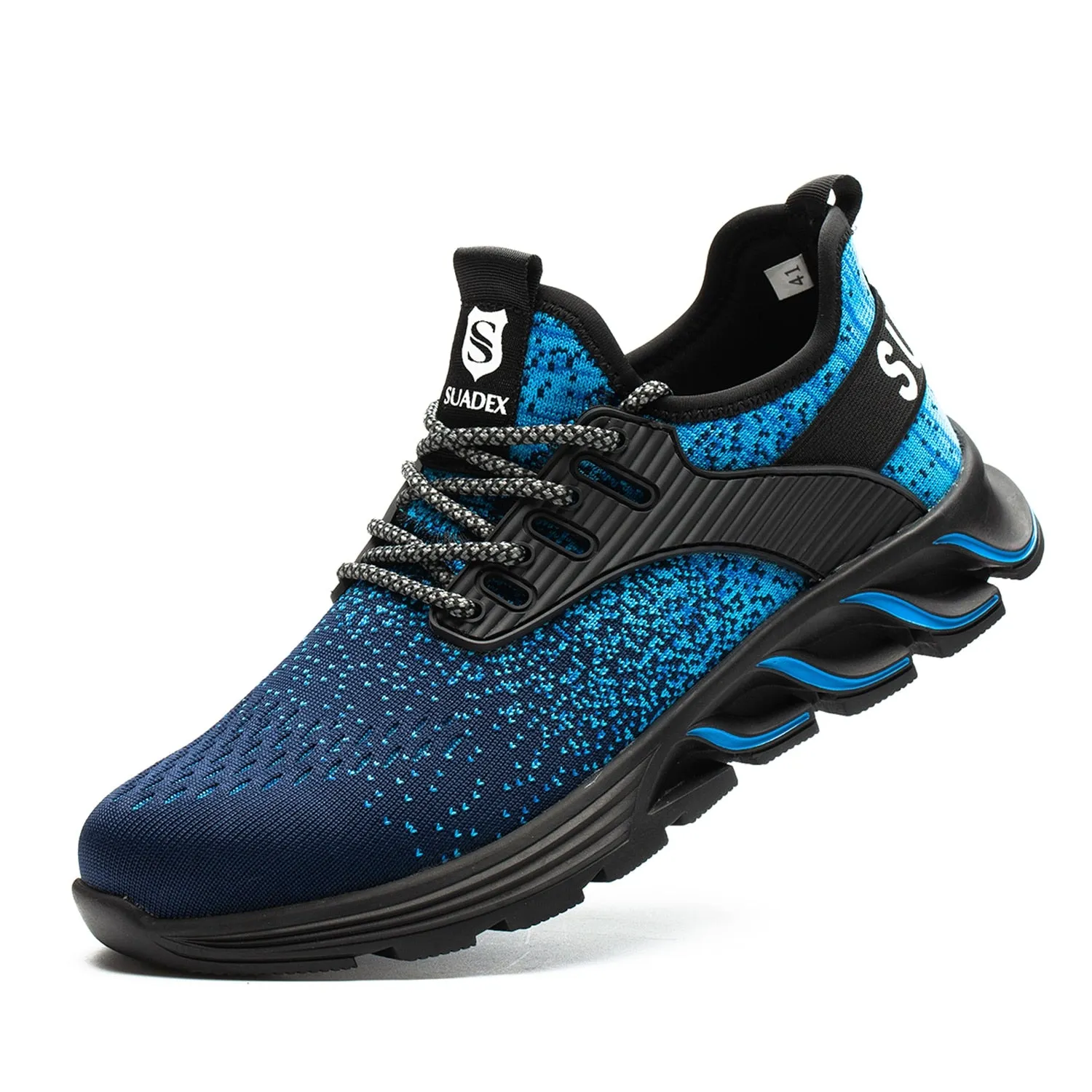 Hiker Work Boots Lightweight Breathable Mens Steel Toe Safety Shoes