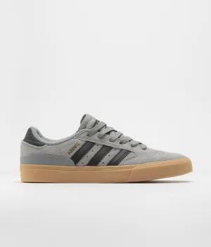 Cheap Adidas Gazelle Shoes Adidas Busenitz Vulc II Shoes - Grey Three / Core Black / Gold Metallic