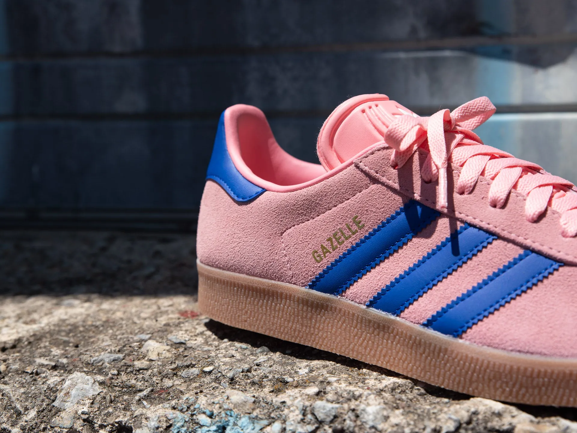 Adidas Volley Shoes Adidas Gazelle 'Semi Pink Spark/Lucid Blue'