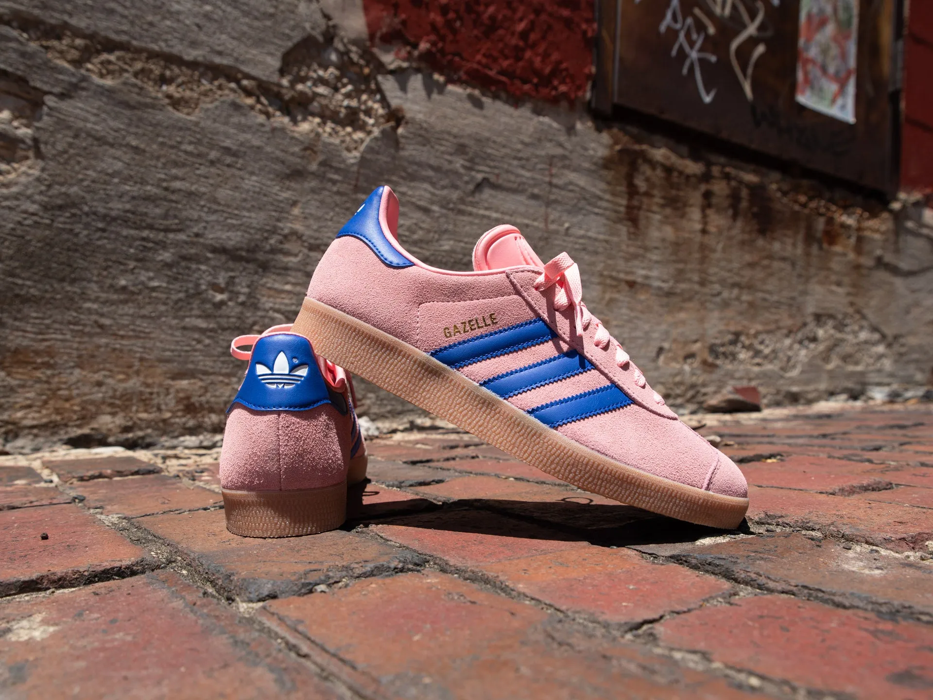 Adidas Fancy Shoes Adidas Gazelle 'Semi Pink Spark/Lucid Blue'