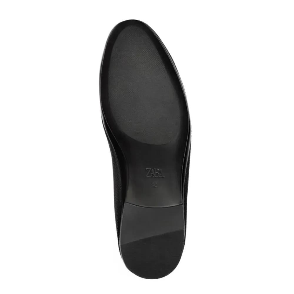 Wide Feet Loafers ZARA SOFT FINISH LOAFERS 2604-920-040-BLK