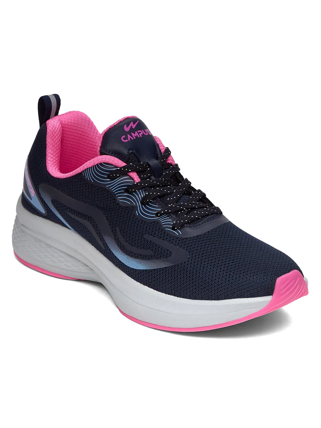 SIREN Navy Women's Running Shoes On Cloudrunner Running Shoes