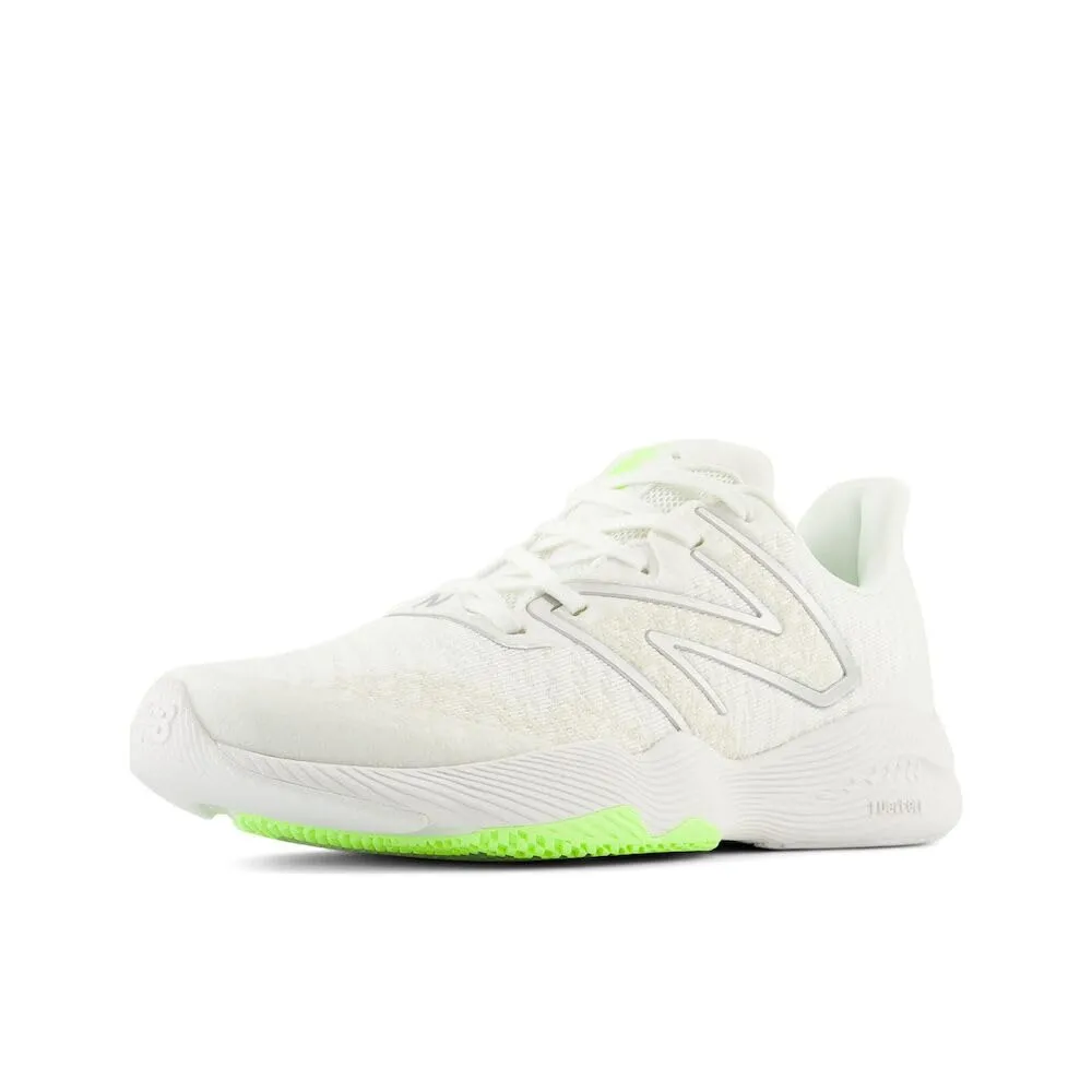 New Balance Women's FuelCell Shift TR V2 Cross Trainer, White/Sea Salt/Bleached Lime Glo, 9 Burgandy New Balance