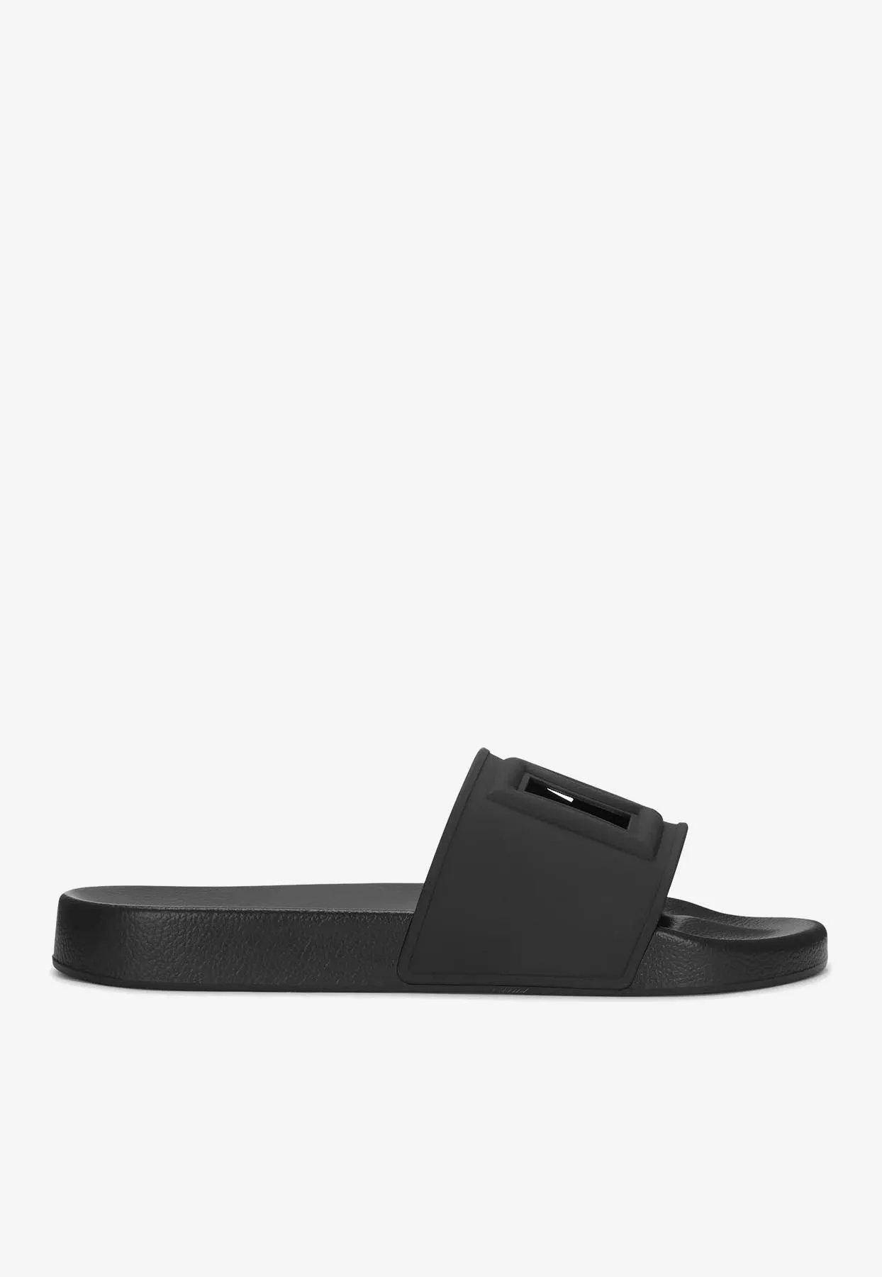 Logo Cut-Out Rubber Slides Sandals Montego