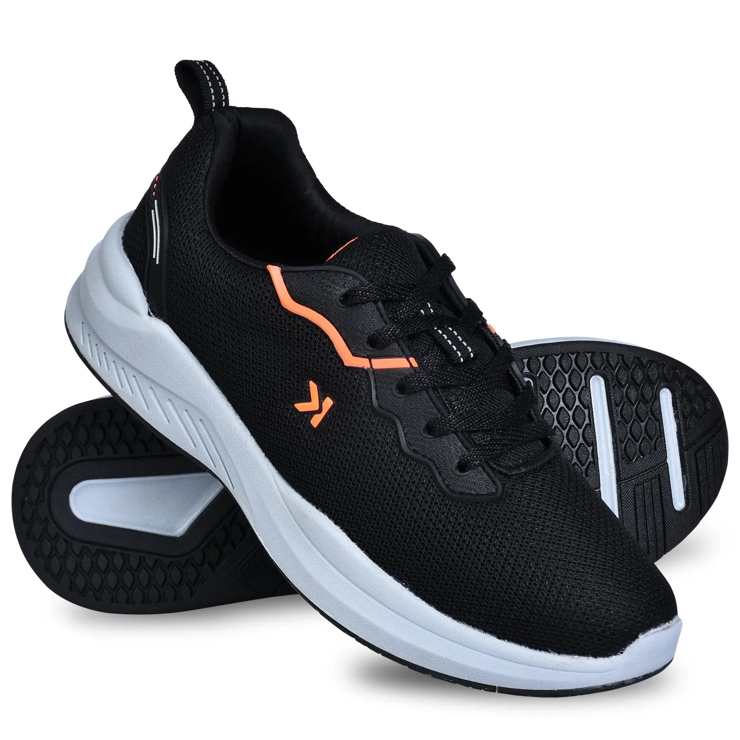 Running Shoe Fitting Gait Analysis New York City Eeken KESHGIA114 Black Lightweight Soft Cushioned Walking Shoes For Men