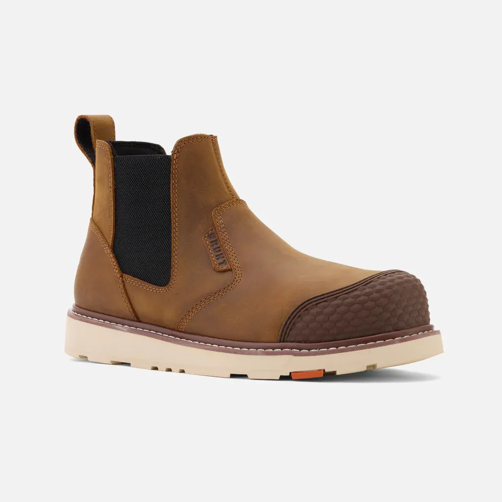 Brunt The Ohman (Comp Toe) 6" Reinforced Slip-On Work Boot Men's 529 Work Boots