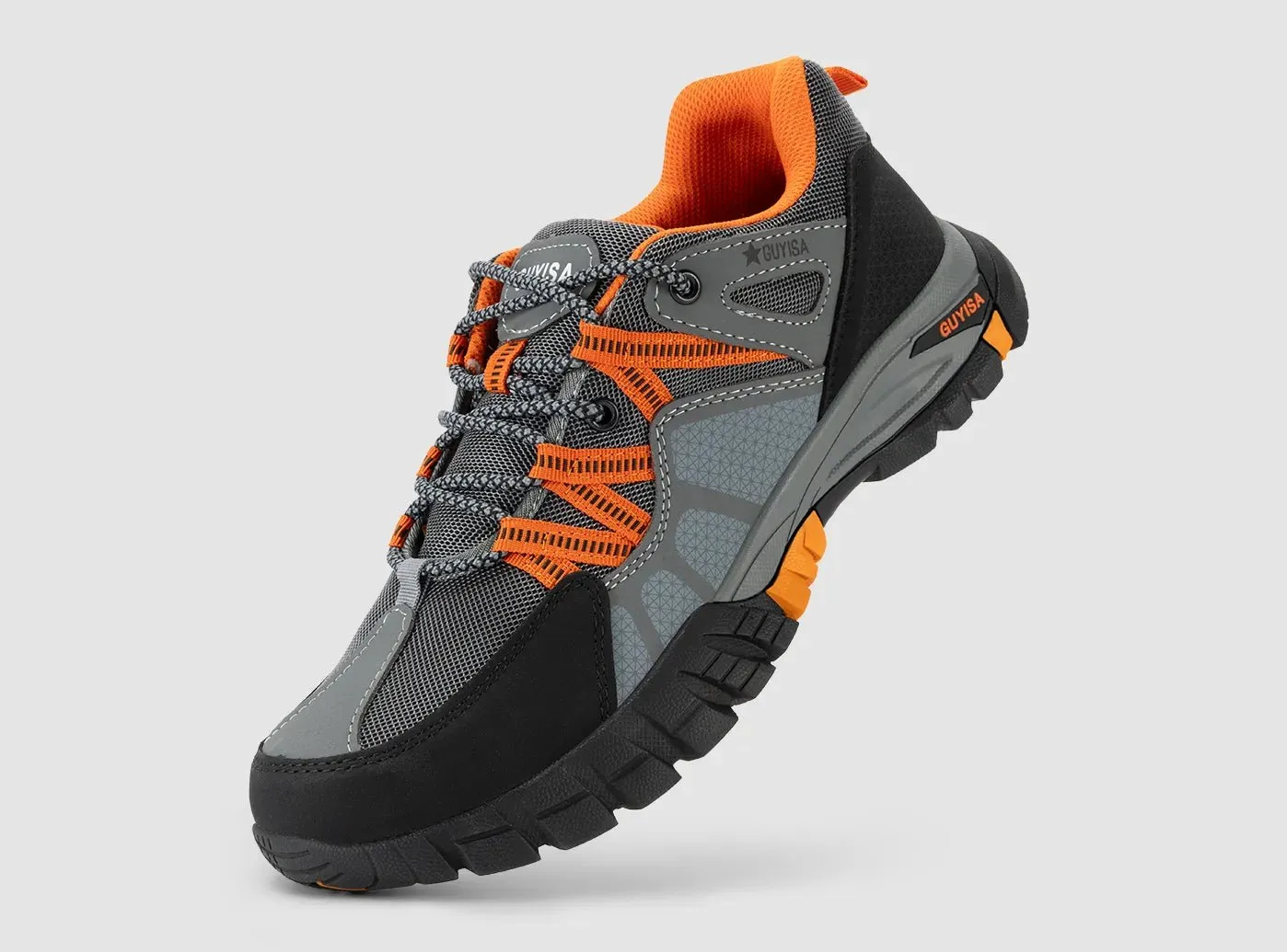 Best Slip On Work Boots Reviews FitVille Men's Leather Hiking Shoes