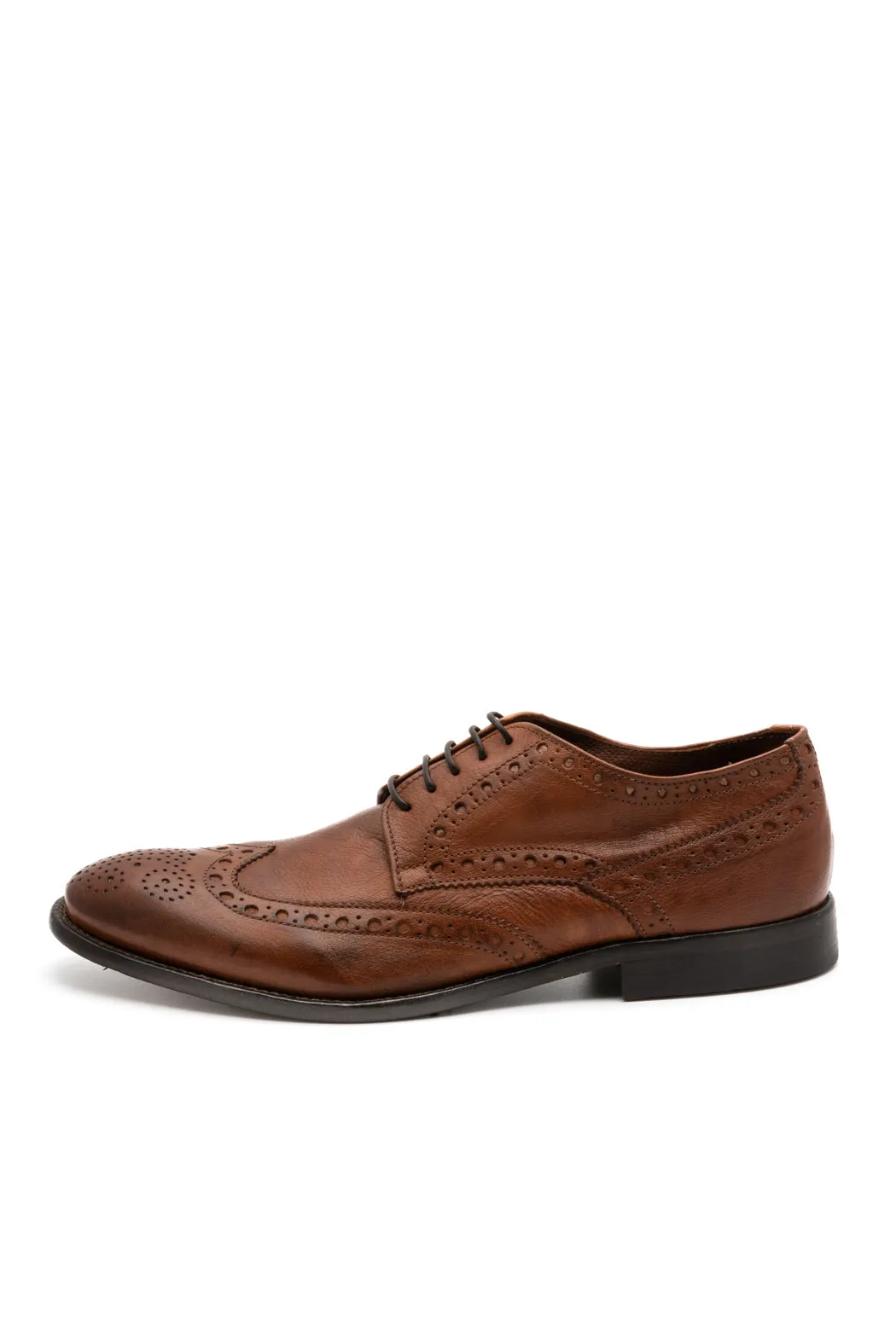 LORENZO Lace up Brogue Beat Shoes For Flat Feet