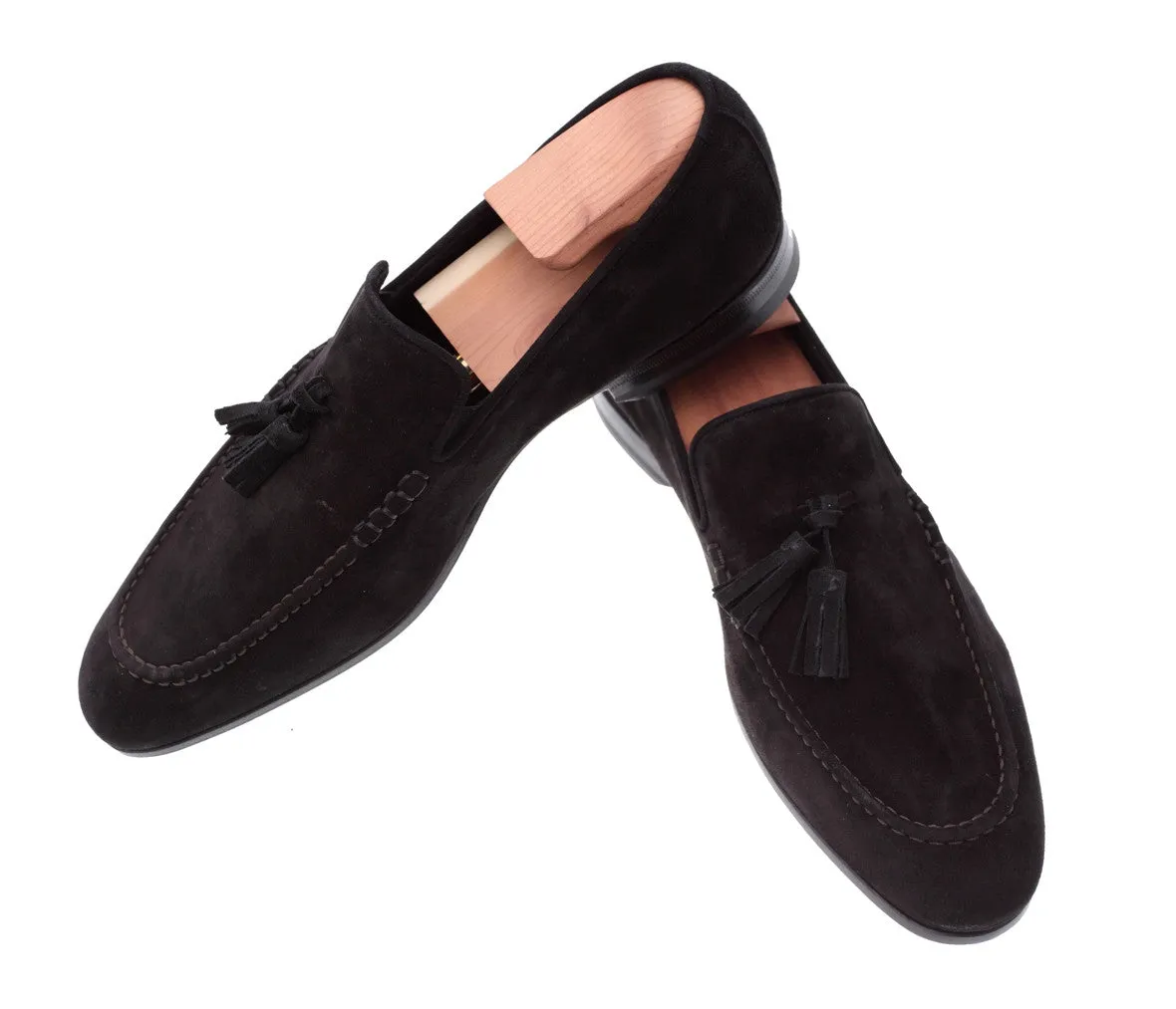Lugano Suede Loafers Platform Loafers Flat