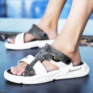 Summer Casual Outerwear Sandals And Slippers Beach Shoes Men Best Slippers For Flat Feet