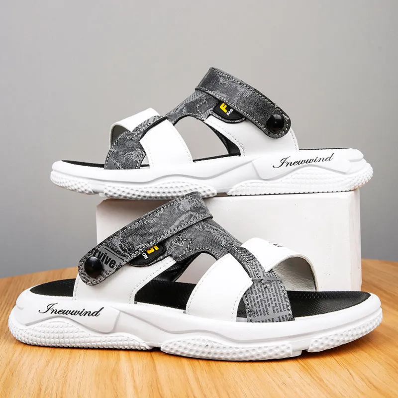Summer Casual Outerwear Sandals And Slippers Beach Shoes Men Oofoam Slippers