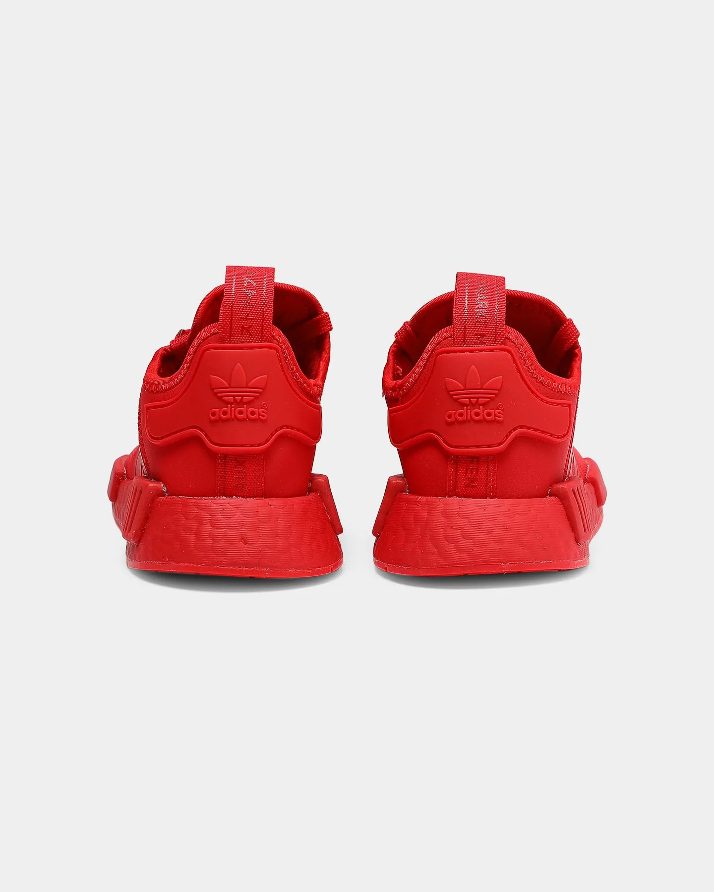 Adidas Men's NMD R1 Red/Red/Red Old Adidas Skate Shoes