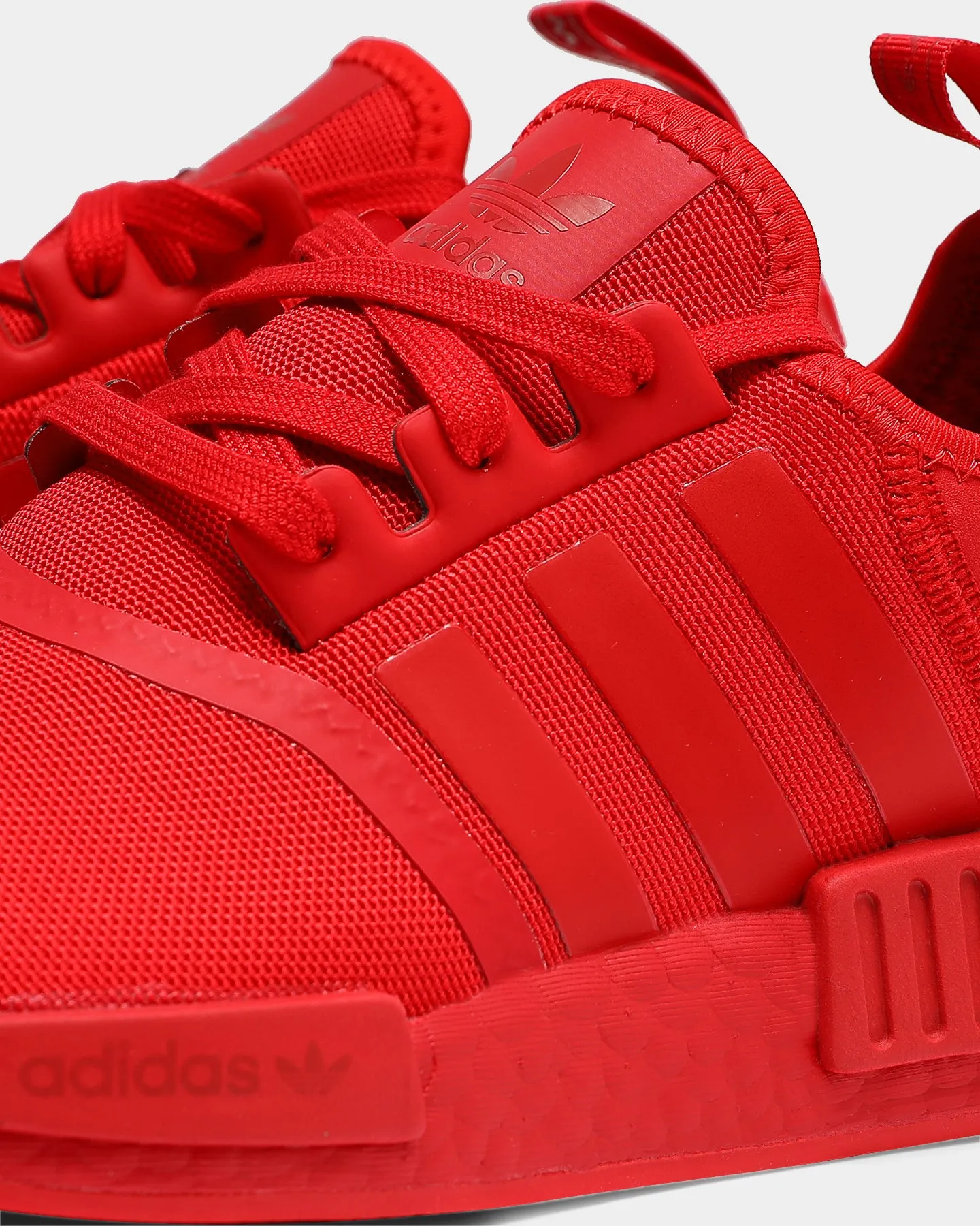 Adidas Men's NMD R1 Red/Red/Red Adidas Dad Shoes
