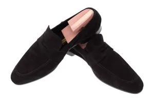 Marino Black Suede Loafers All Saints Loafers