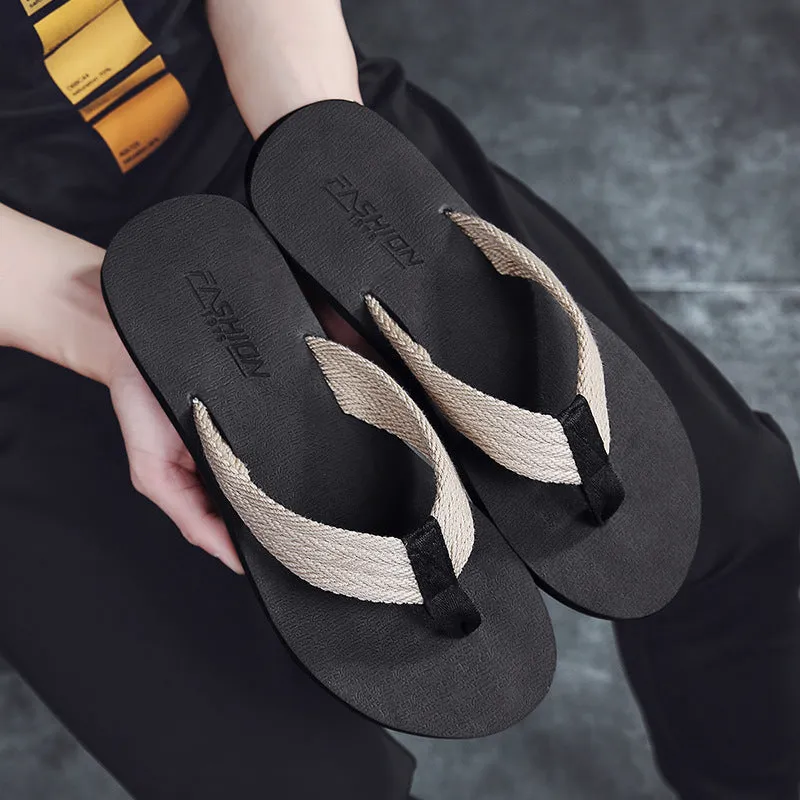 Espresso Slippers Men Beach Shoes Men's Slippers Summer Casual Non-Slip