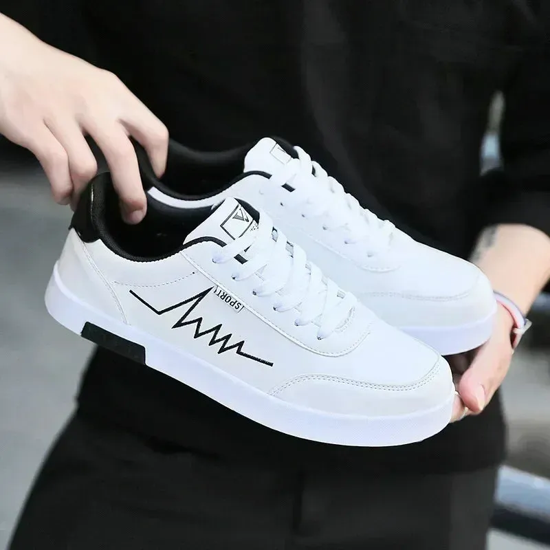 Men Casual Shoes 2023 New Summer Men Sneakers Men's Board Shoes Men Vulcanized Cheap Flat Men Tennis Sneaker Chaussure Homme Flexible Flat Feet Shoes