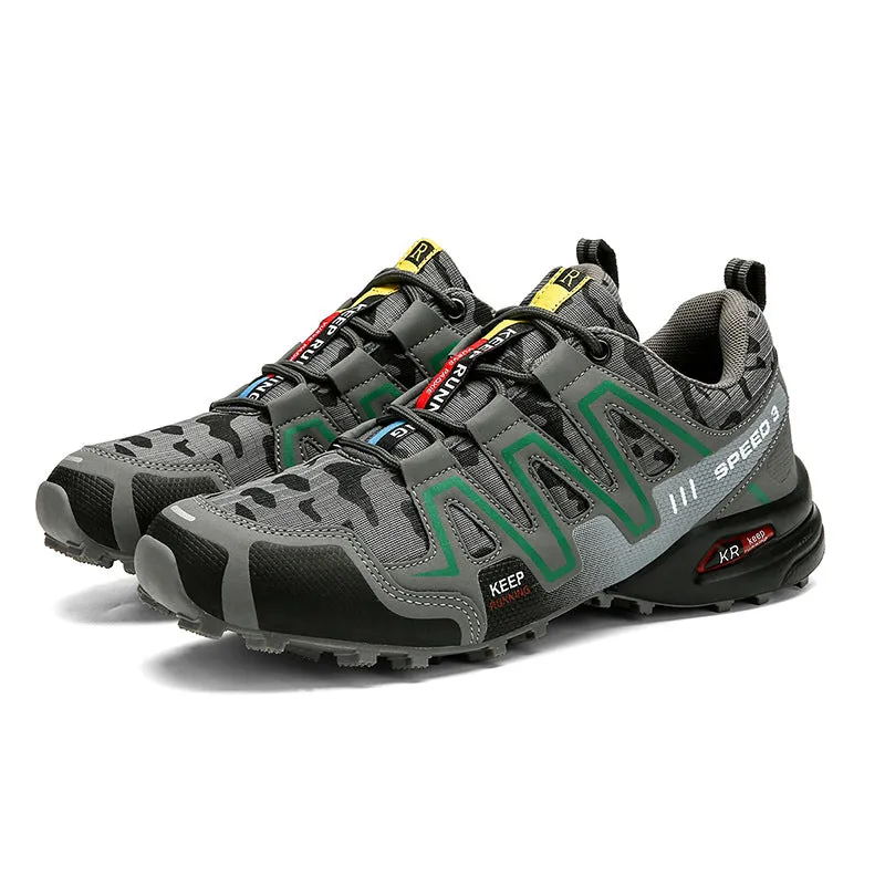 Men Hiking Shoes Climbing Male Sports Shoes Work Safety Toe Best Work Boots For Ironworkers