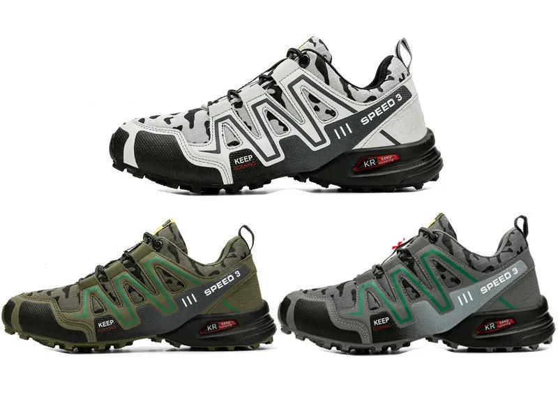 Men Hiking Shoes Climbing Male Sports Shoes Work Safety Toe Comfortable Soft Toe Work Boots